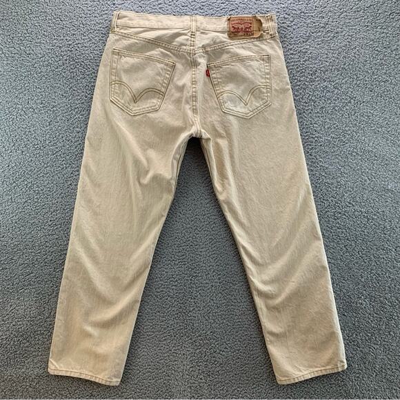 Levis 501 Vintage Straight Leg Button Fly Men's Jeans Made In USA  -  Size: 36 - Picture 3 of 15